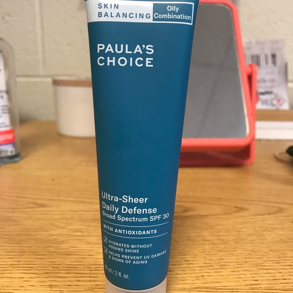 Paula’s choice ultra sheer daily defense